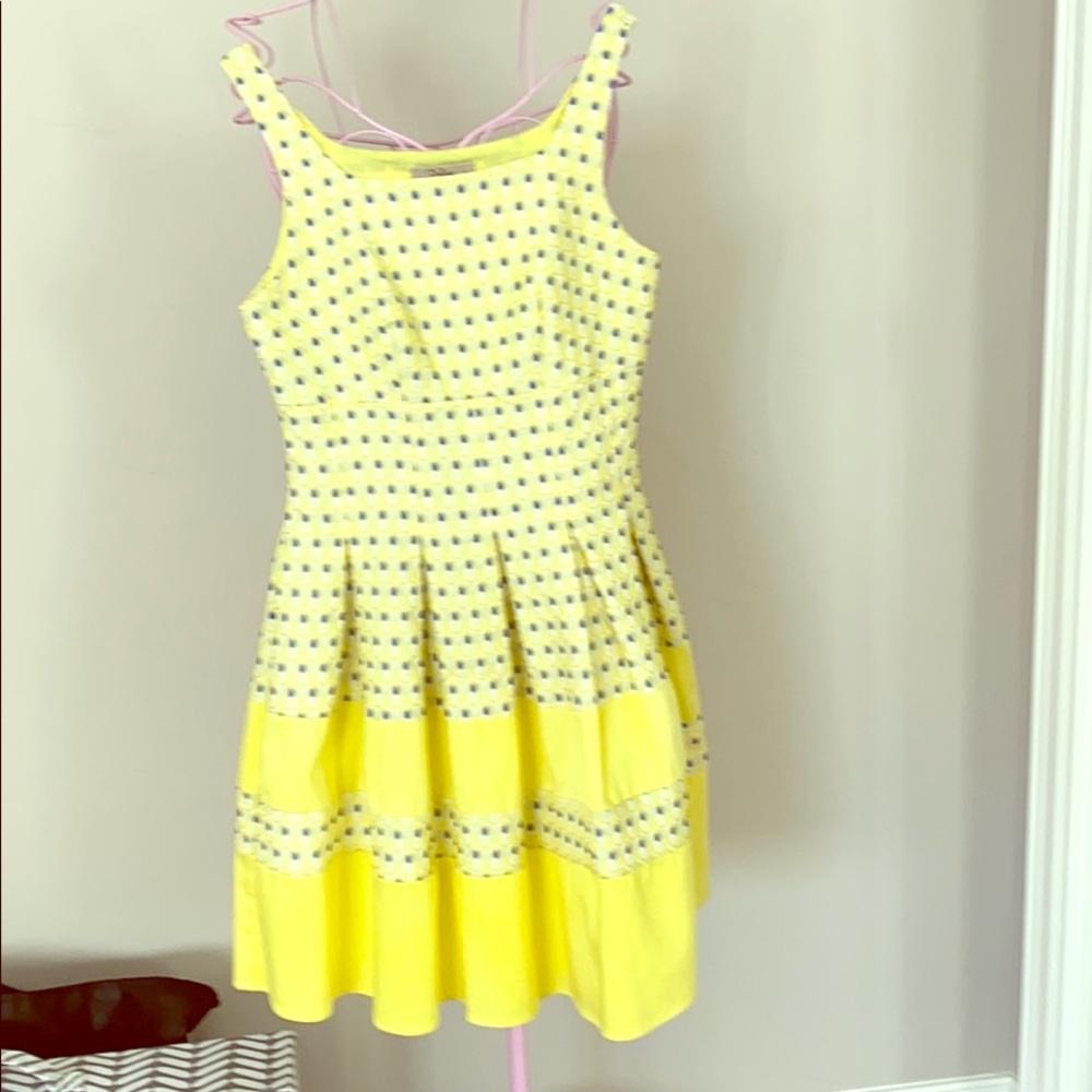 Yellow summer dress